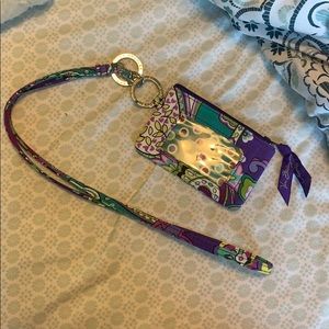 Vera Bradley lanyard